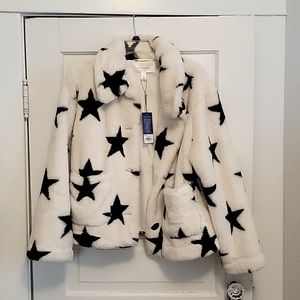 Plush Jacket with stars